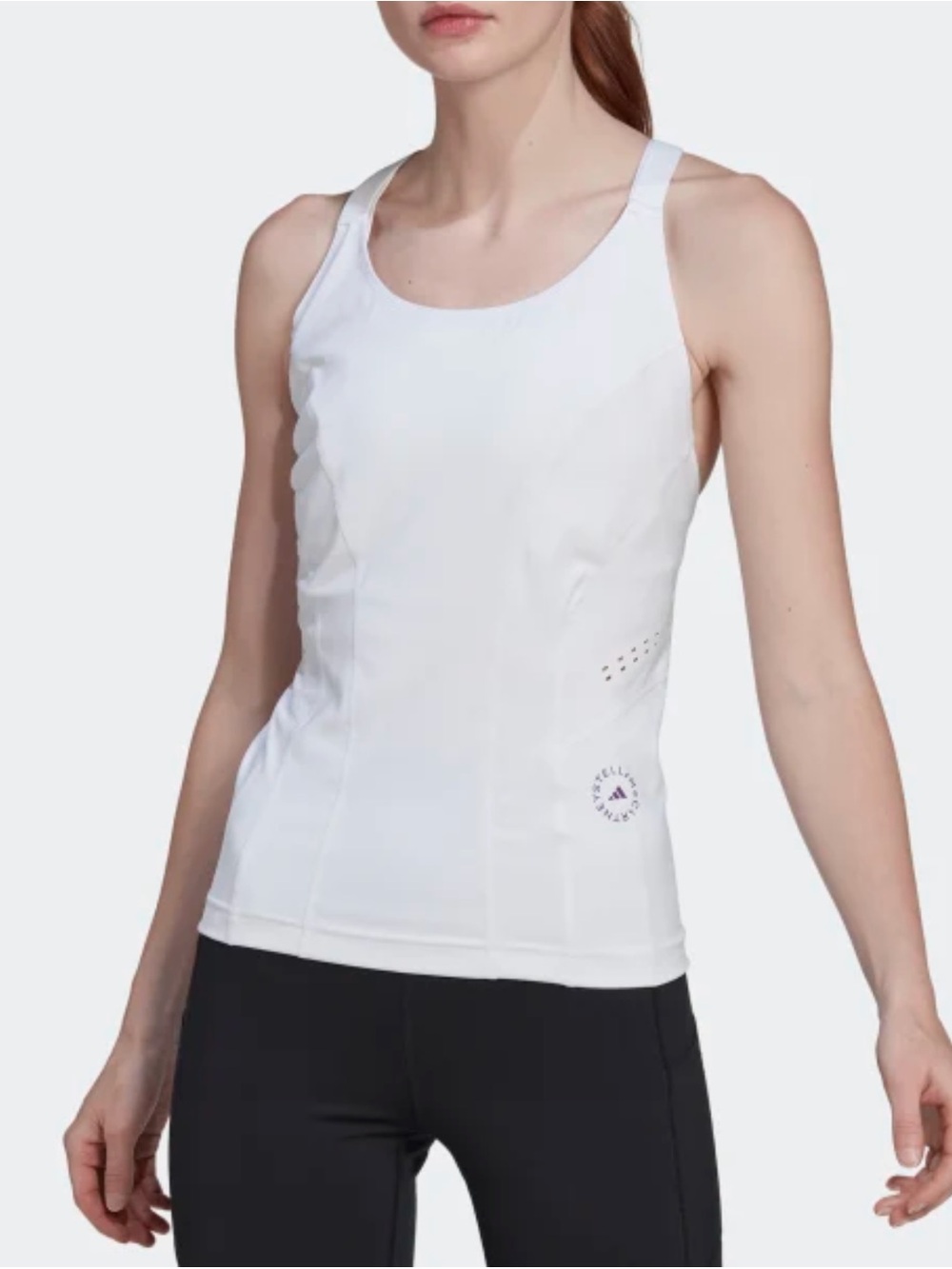 Adidas by Stella McCartney White Performance Tank Top